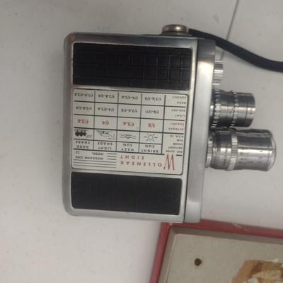 Wollensak 23 Turret 8mm Movie Camera with Original Box
