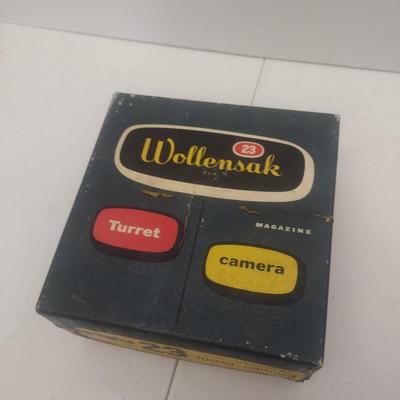 Wollensak 23 Turret 8mm Movie Camera with Original Box