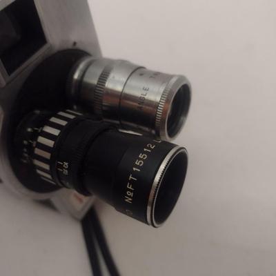 Wollensak 23 Turret 8mm Movie Camera with Original Box