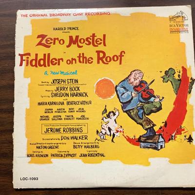 Zero Mostel In Fiddler On The Roof (The Original Broadway Cast Recording) Album