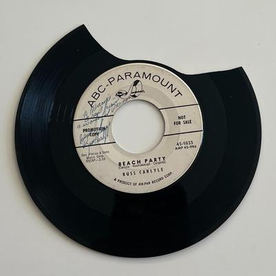 Russ Carlyle signed promo record