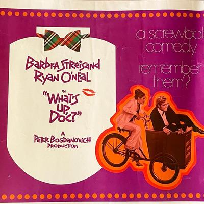 What's Up, Doc? 1974 vintage movie poster
