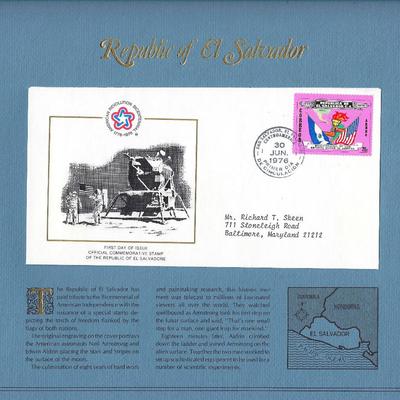 Republic of El Salvador - American Bicentennial Commemorative FDC