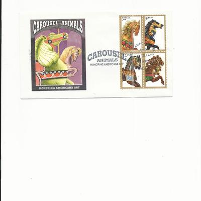 Carousel Animals - Honoring Americana Art - Honoring Cover - 1995