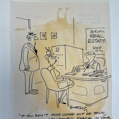 Joe Buresch Original Cartoon