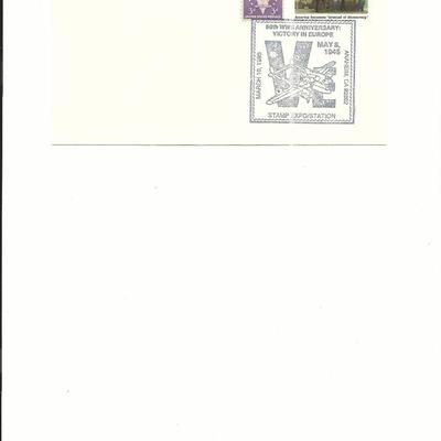 Anaheim, CA - First Day Cover - 50th WWII Anniversary - 1995