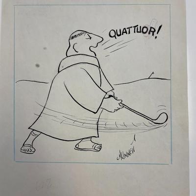 John Dunnett Original Cartoon
