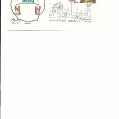 Legends of the West - Kernville, CA. - First Day Cover - 1996