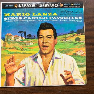 Mario Lanza ‎– Mario Lanza Sings Caruso Favorites – Album