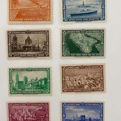 1930s Poster Stamps - Eaton's Fine Letter Papers
