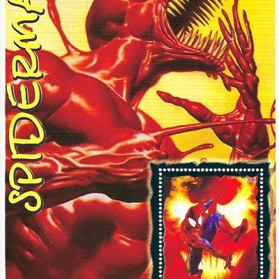 Spider-Man - Republic of the Congo Stamp Sheet