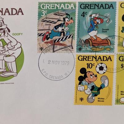 Grenada 1979 Disney's Goofy Commemorative First Day Cover