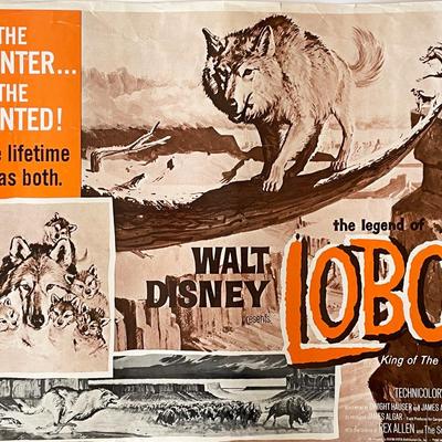 The Legend of Lobo 1962 vintage movie poster