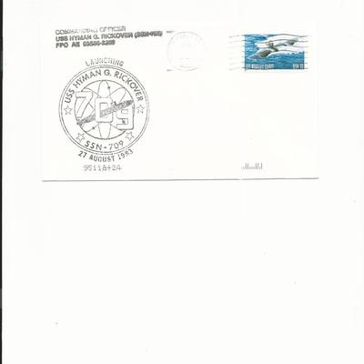 U.S.S. Hyman G. Rickover SSN 709 - First Day Cover - 1983
