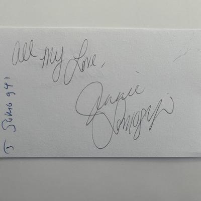 Jeannie Somoney original signature