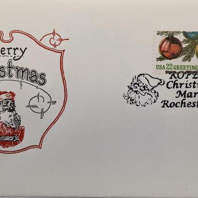 Merry Christmas First Day Cover