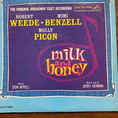 Robert Weede, Mimi Benzell, Molly Picon – Milk And Honey - The Original Broadway Cast Recording Album