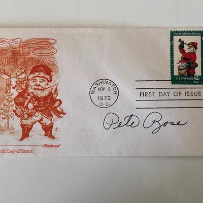 Pete Rose signed first day cover