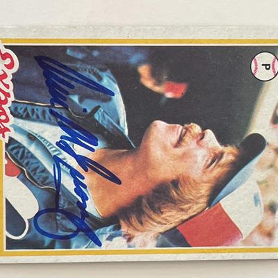 Montreal Expos Will McEnaney signed 1978 Topps #603 trading card