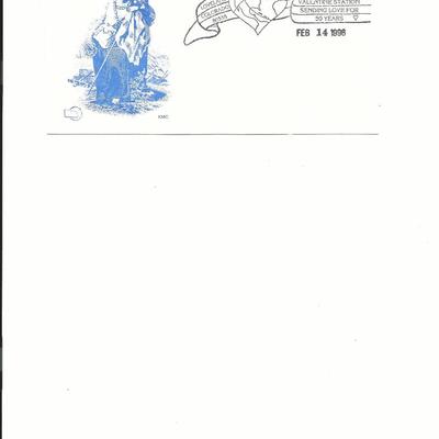Valentine's Day - First Day Cover - Loveland, CO. - 1996
