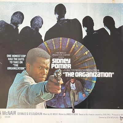 The Organization 1971 vintage movie poster