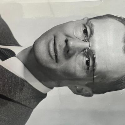 Early Internet Inventor Richard Bolt signed photo