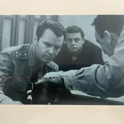 Cosmonaut Vladimir Shatalov signed photo