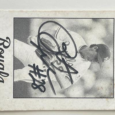 Kansas City Royals Rusty Meacham signed trading card