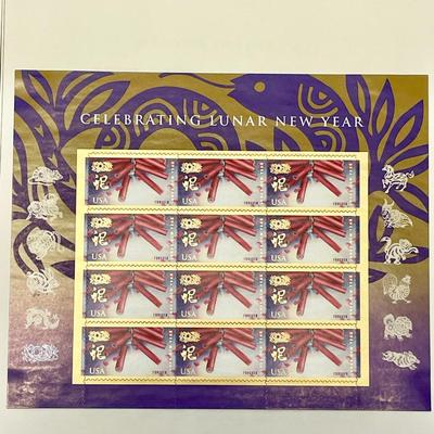 2013 Celebrating Lunar New Year stamp set of 12