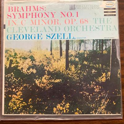 Brahms Symphony No. 1 Album – Brahms, George Szell, The Cleveland Orchestra