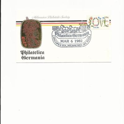 Milcopex - Philatelica Germania - Show Cover - Milwaukee, WI. 1982