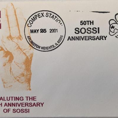 50th Anniversary Of SOSSI First Day Cover