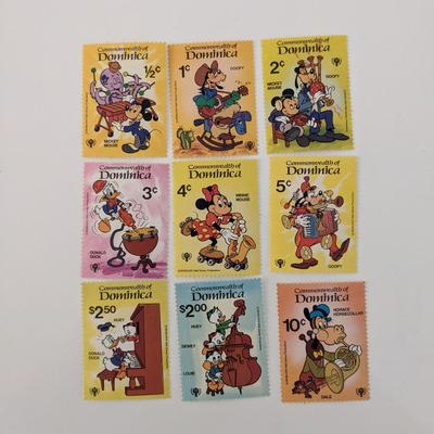 Dominica Disney Stamp Set