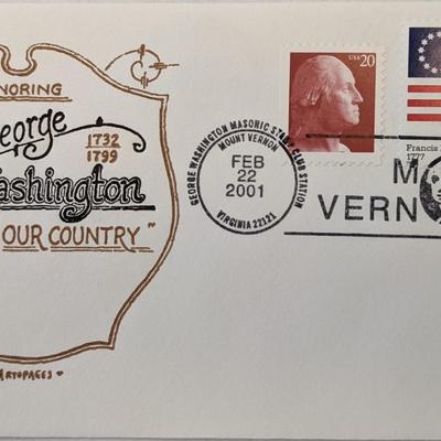 George Washington Father Of Our Country First Day Cover