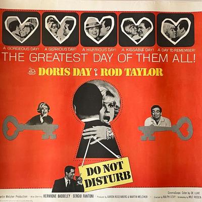 Do Not Disturb 1965 vintage movie poster