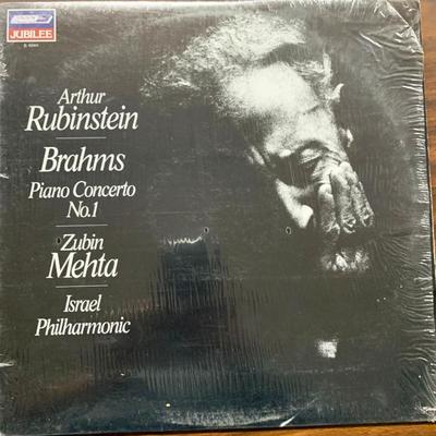 Piano Concerto No.1 Brahms, Rubinstein – Mehta, Israel Philharmonic Album