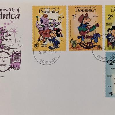 Dominica 1979 Disney Commemorative First Day Cover