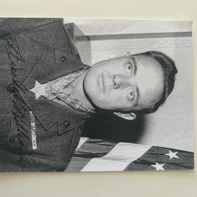 Medal of Honor Hershel W. Williams signed photo