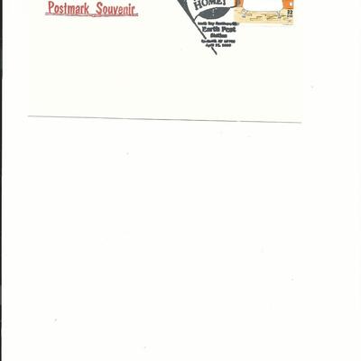 Earth Fest Station - First Day Cover