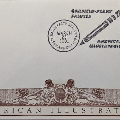 Garfield-Perry Salutes American Illustrators First Day Cover
