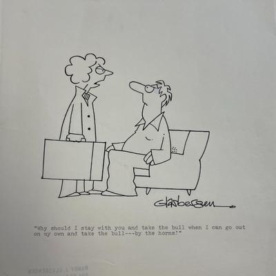 Randy Glasbergen Original Cartoon