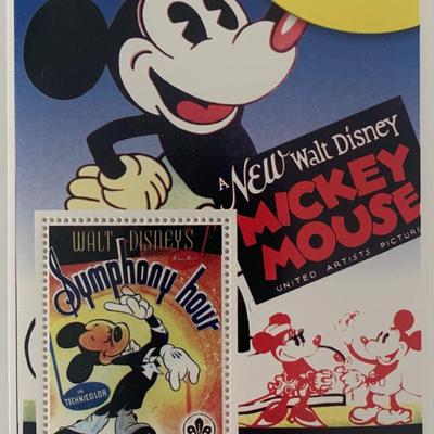 Walt Disney Symphony Hour Mickey Mouse stamp