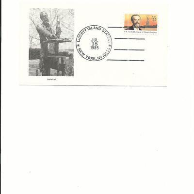 Liberty Island Station - First Day Cover - New York - 1985