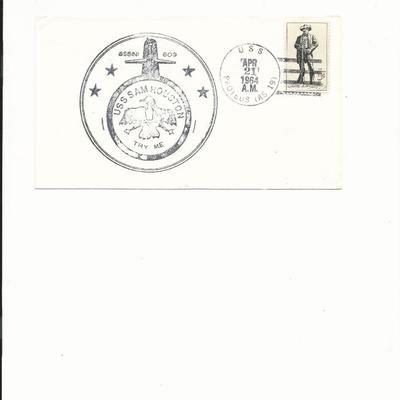 U.S.S. Sam Houston  - U.S.S. Proteus - First Day Cover - 1964