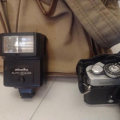 Minolta XD-7 35mm Camera with Carry Bag