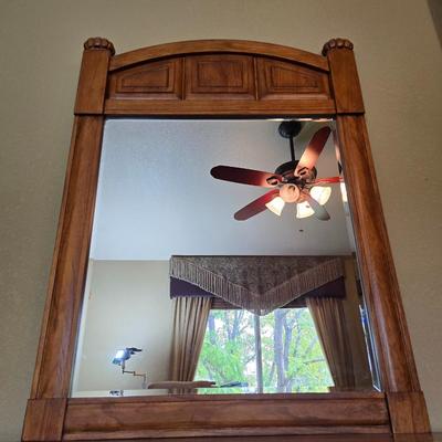 Heirloom Traditions Solid Wood Dresser with Mirror