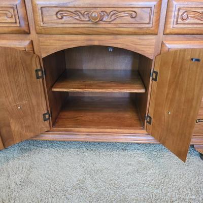 Heirloom Traditions Solid Wood Dresser with Mirror