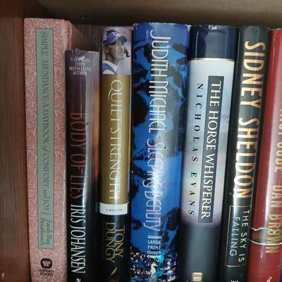 Large Mixed Book Lot – Fiction & Inspirational Titles
