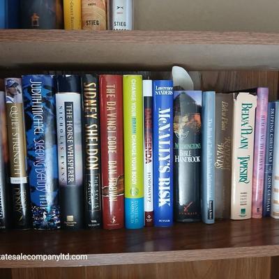Large Mixed Book Lot – Fiction & Inspirational Titles