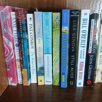 Mixed Paperback Book Lot – Popular Fiction & Thrillers